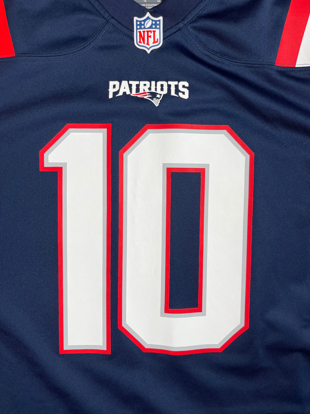 Mac Jones #10 - New England Patriots Home 2021-2023 - Nike (XL) Nike