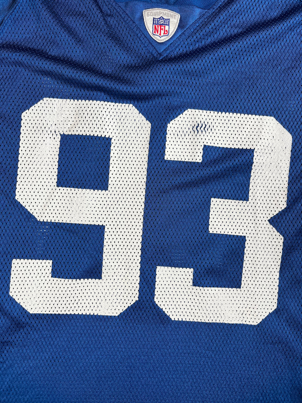 Dwight Freeney #93- Indianapolis Colts Home 2002-2011 - Reebok (L) Reebok