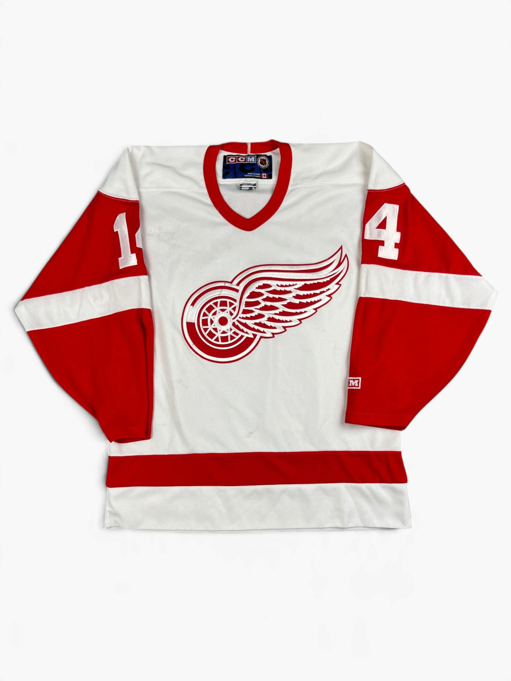 Brendan Shanahan #14 - Detroit Red Wings Home 1998-2000 - CCM (M) - Maillot NHL