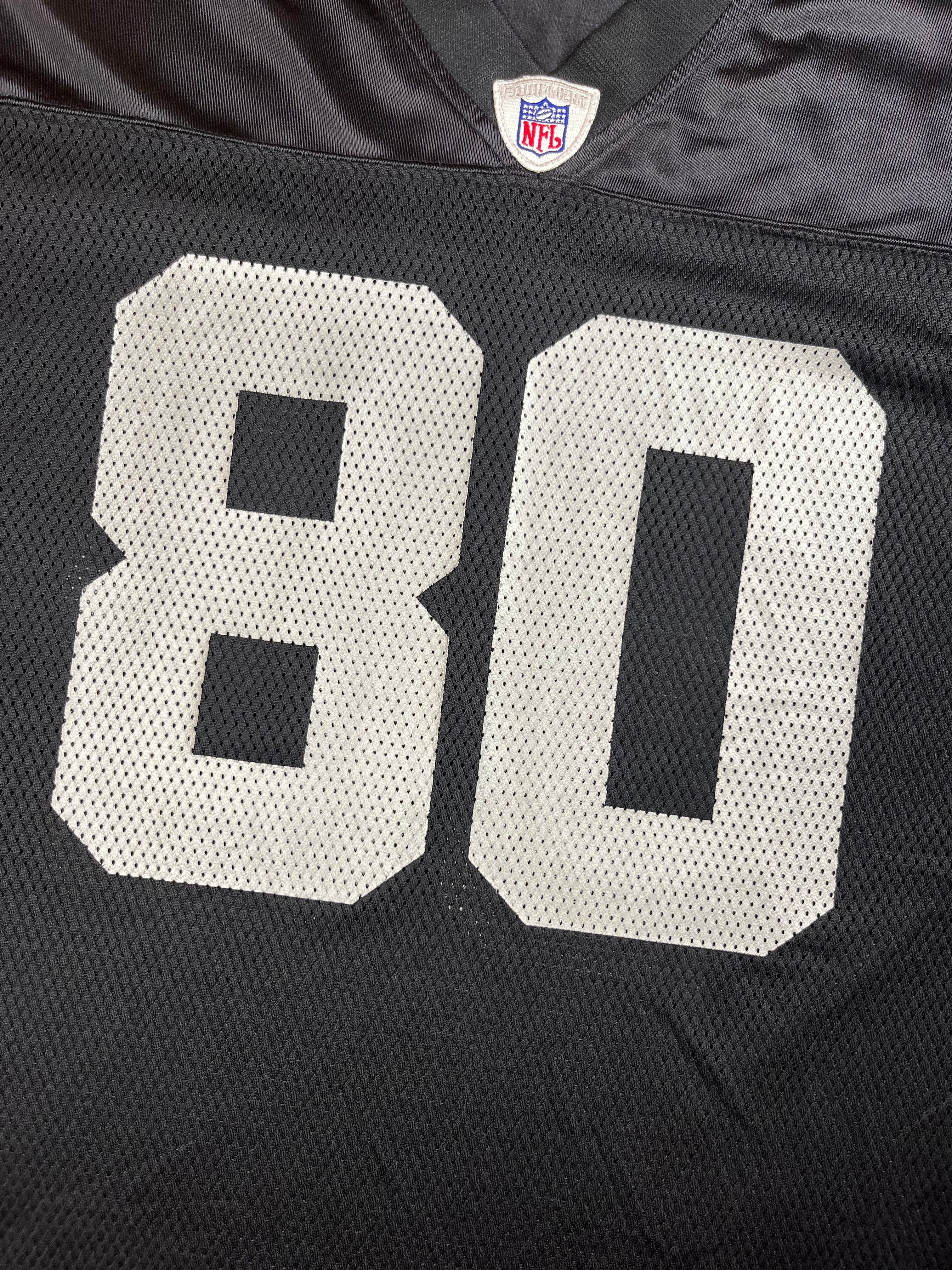 Jerry Rice #80 - Oakland Raiders Home 2001-2004 - Reebok (XL) Andwan Shop