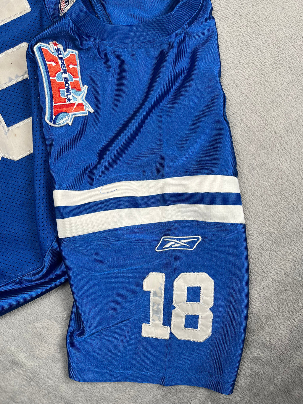 Peyton Manning #18 - Indianapolis Colts 2006 (Super Bowl XLI) - Reebok (XXL) Andwan Shop