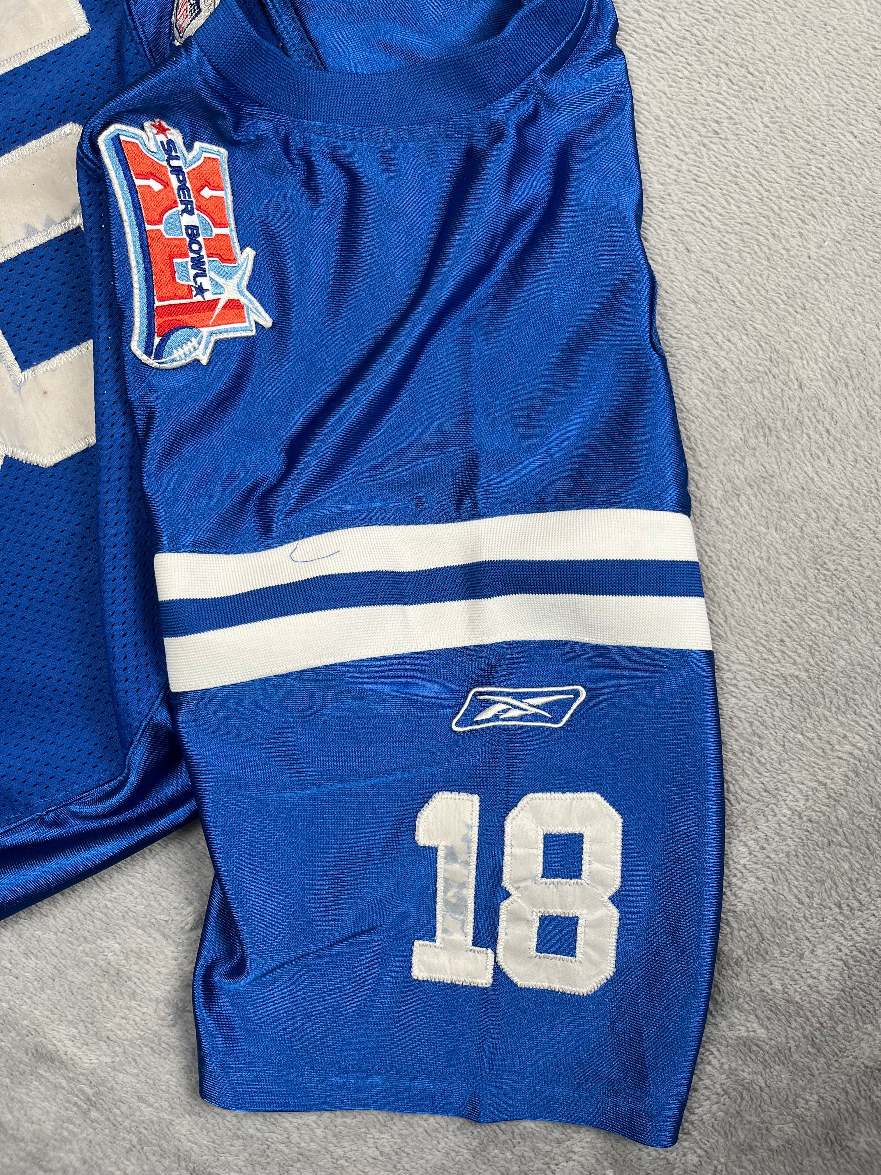 Peyton Manning #18 - Indianapolis Colts 2006 (Super Bowl XLI) - Reebok (XXL) Andwan Shop
