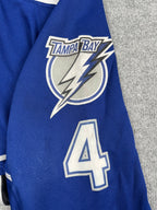 Vincent Lecavalier #4 - Tampa Bay Lightning Alternate 2008-2013 - Reebok (L) - Maillot NHL