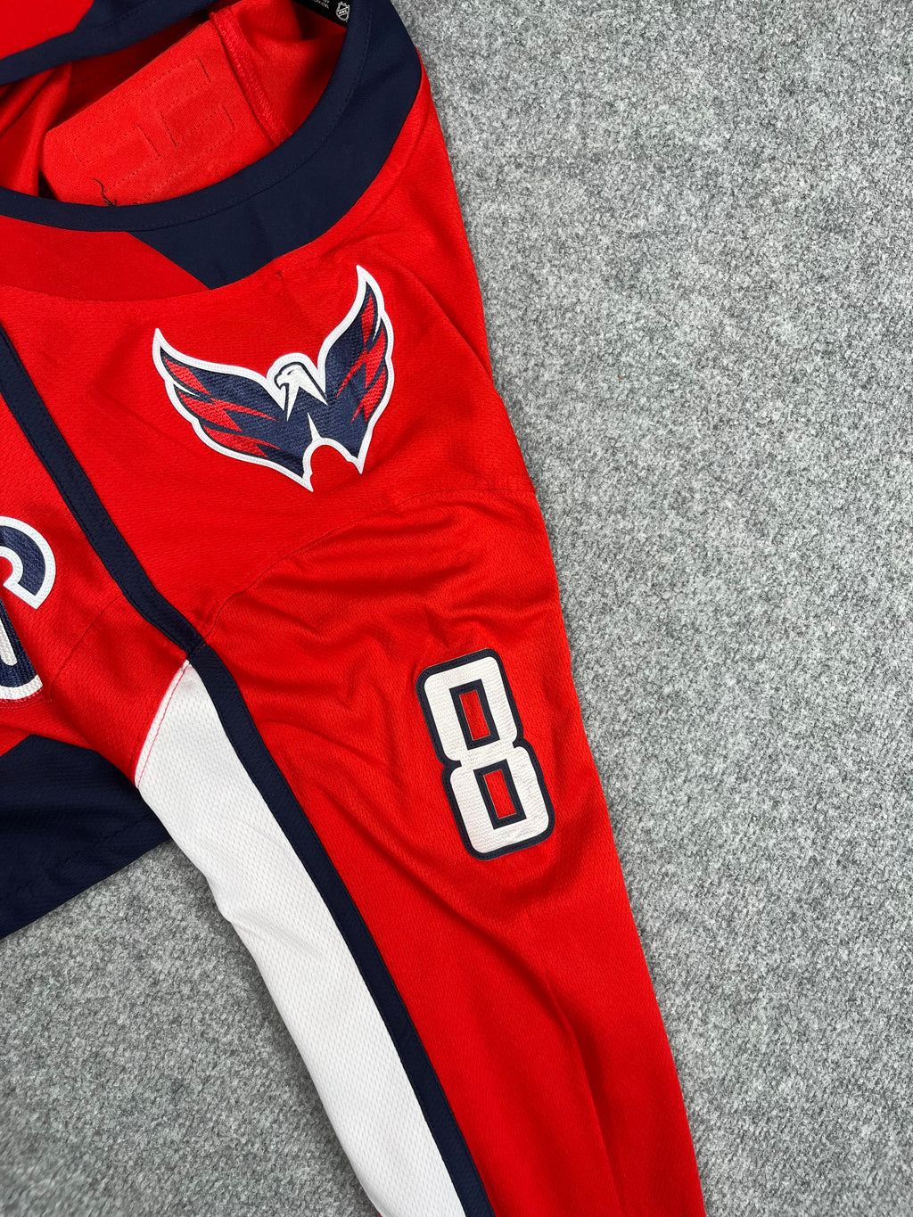 Alexander Ovechkin #8 - Washington Capitals Home 2017-2026 - Fanatics (S) - Maillot NHL