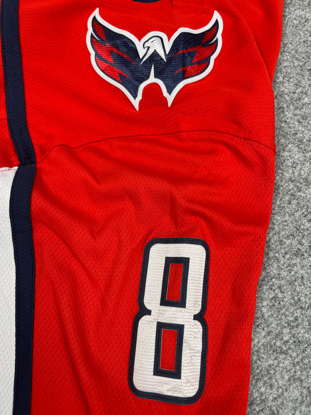 Alexander Ovechkin #8 - Washington Capitals Home 2017-2026 - Fanatics (S) - Maillot NHL