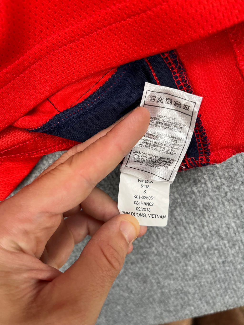 Alexander Ovechkin #8 - Washington Capitals Home 2017-2026 - Fanatics (S) - Maillot NHL