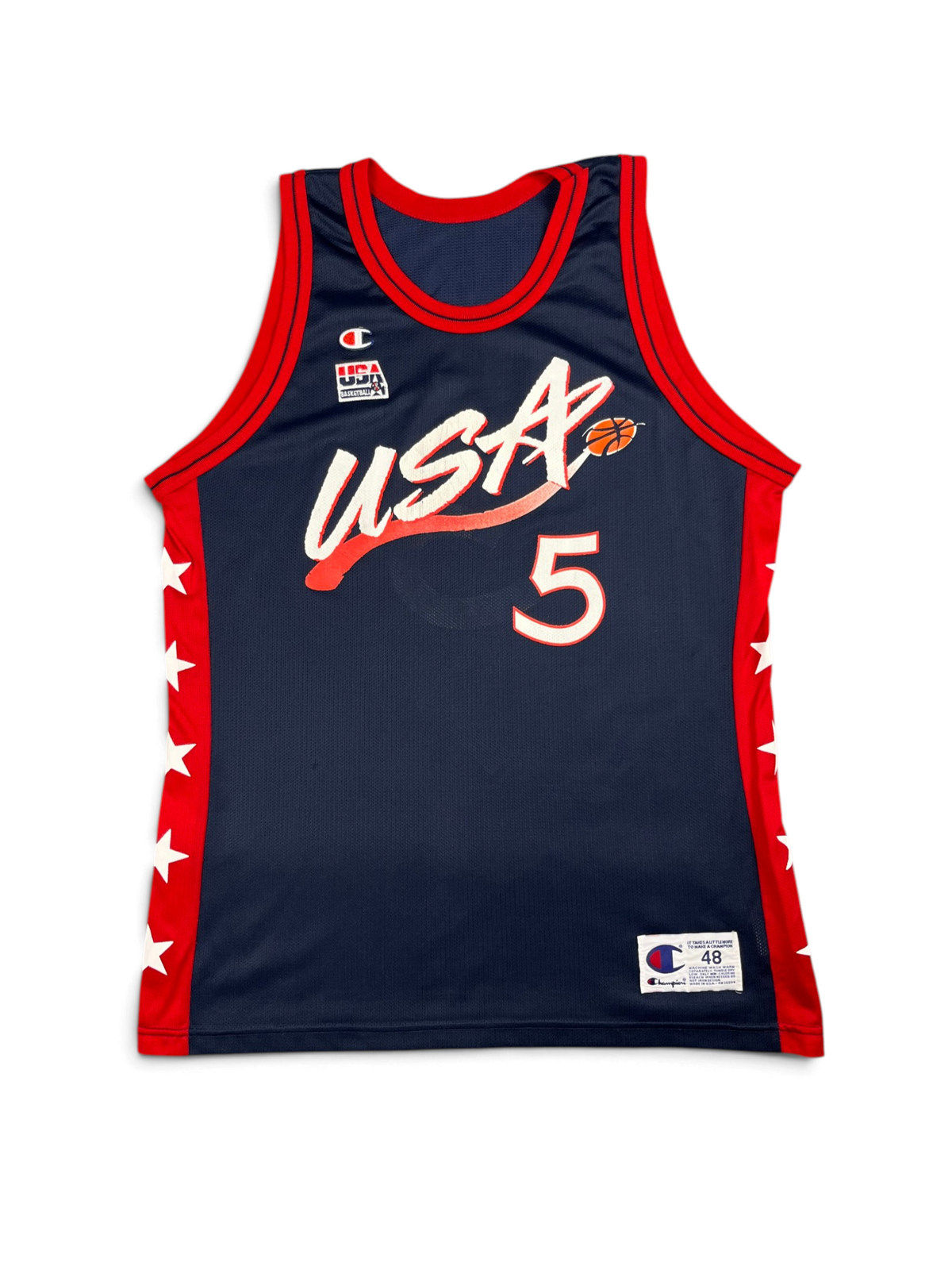Grant Hill #5 - Team USA Jeux Olympiques 1996 - Champion (L) - Maillot NBA
