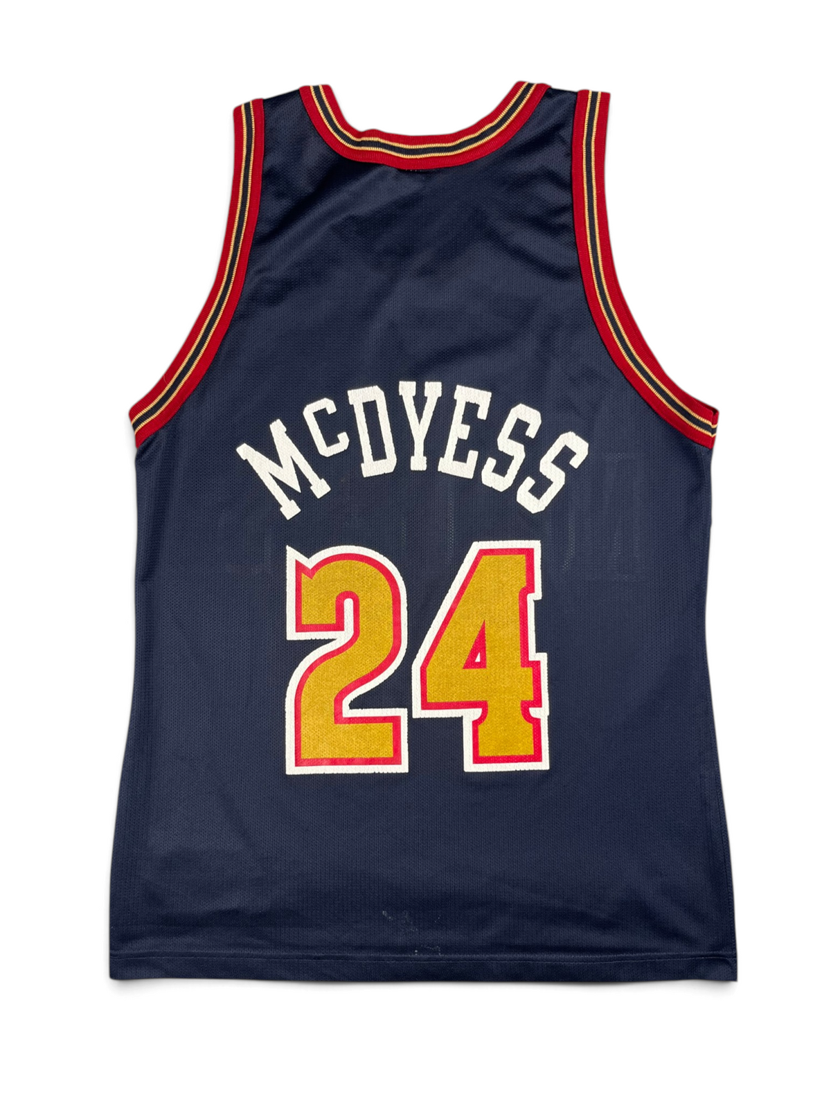 Antonio McDyess #24 - Denver Nuggets Away 1996-2002 - Champion (S) - Maillot NBA
