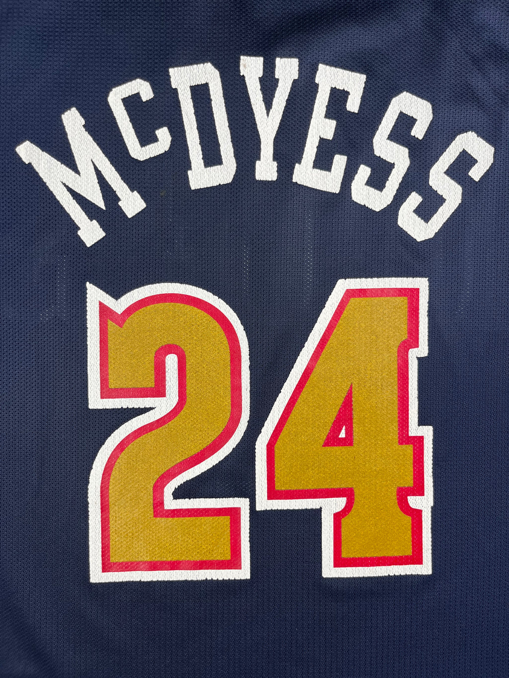 Antonio McDyess #24 - Denver Nuggets Away 1996-2002 - Champion (S) - Maillot NBA