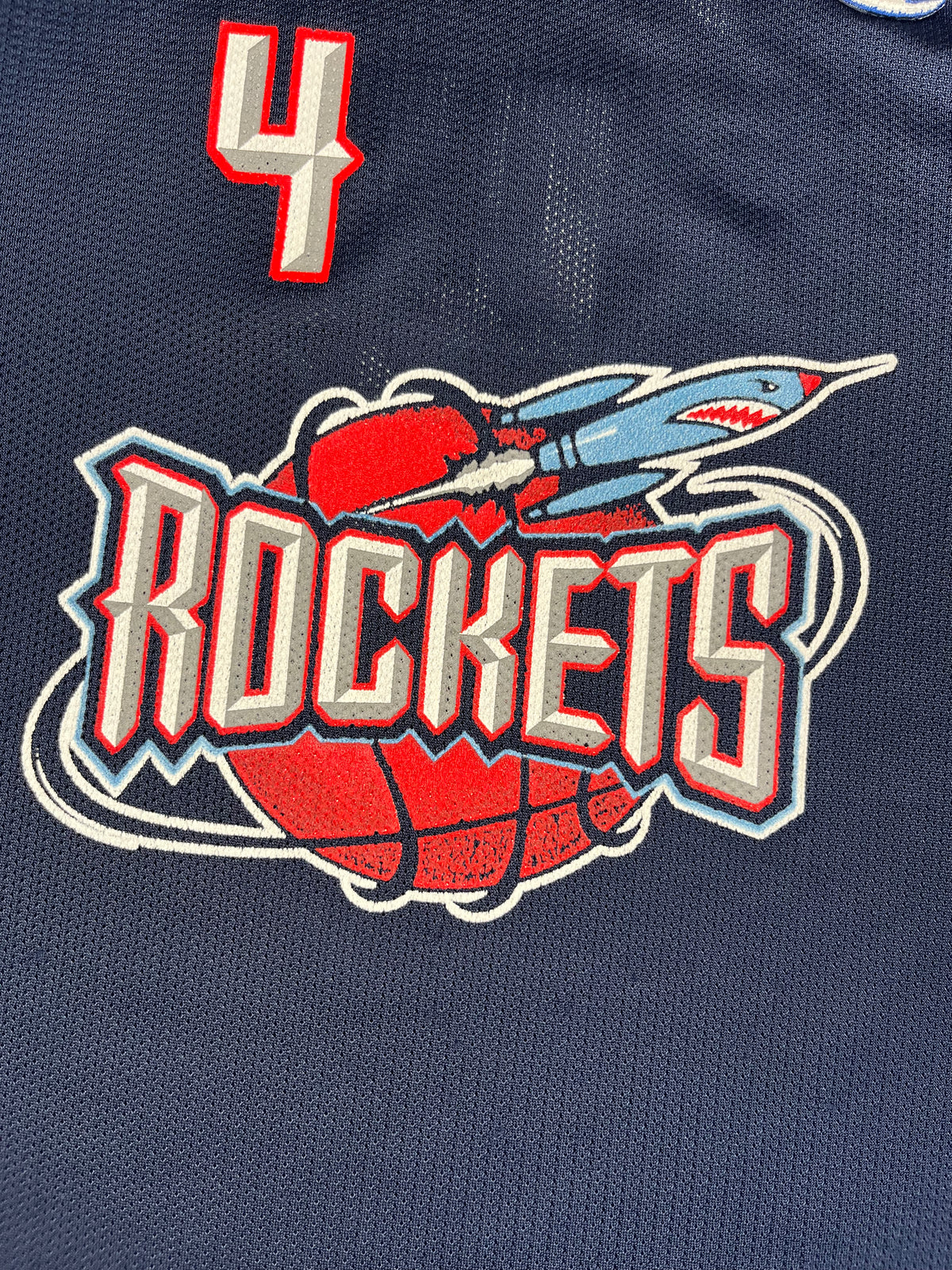 Charles Barkley #4 - Houston Rockets Away 1997-2000 - Champion (S) - Maillot NBA