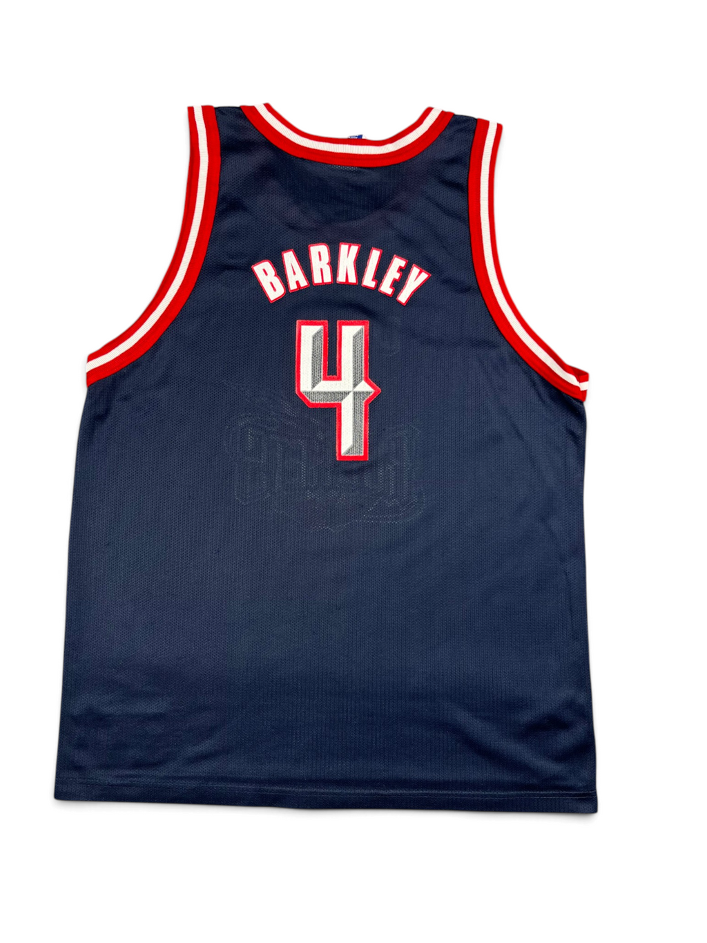 Charles Barkley #4 - Houston Rockets Away 1997-2000 - Champion (S) - Maillot NBA