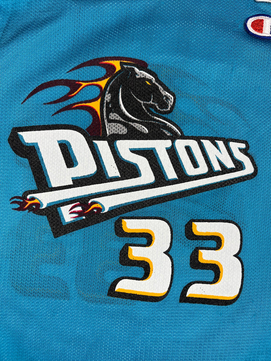 Grant Hill #33 - Detroit Pistons réversible 1997-2000 - Champion (XS) - Maillot NBA