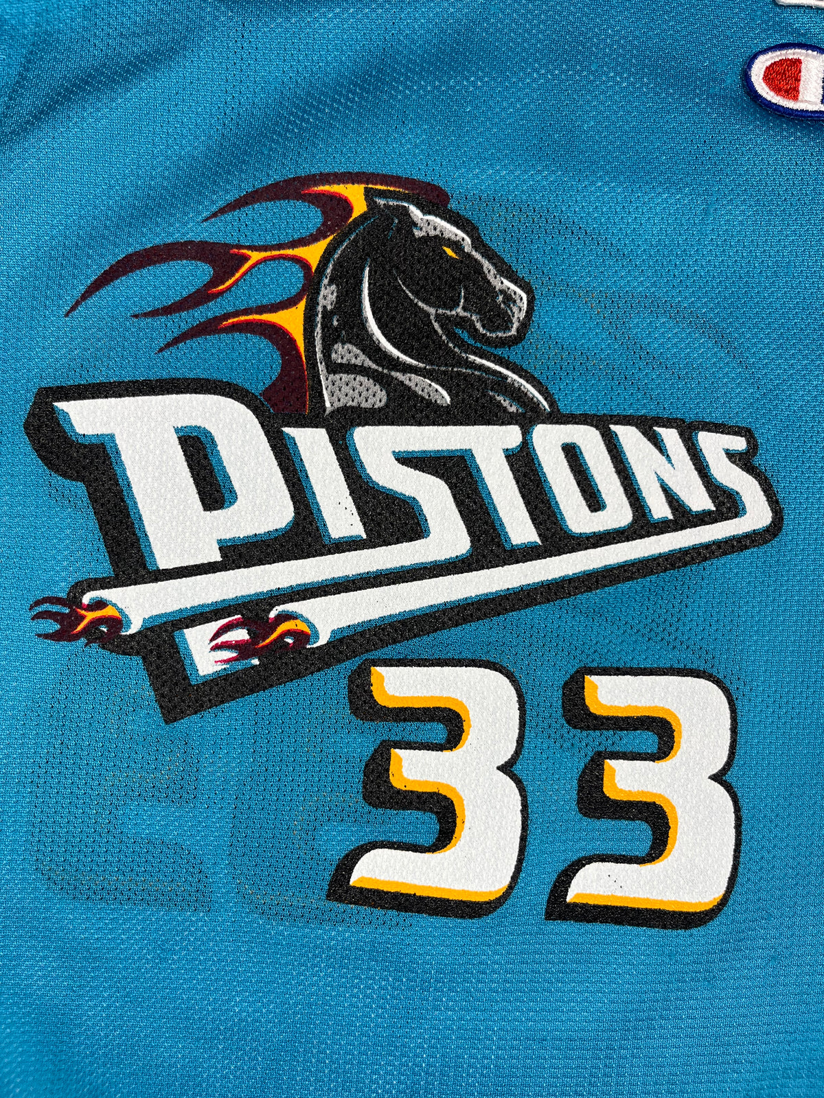 Grant Hill #33 - Detroit Pistons réversible 1997-2000 - Champion (XS) - Maillot NBA