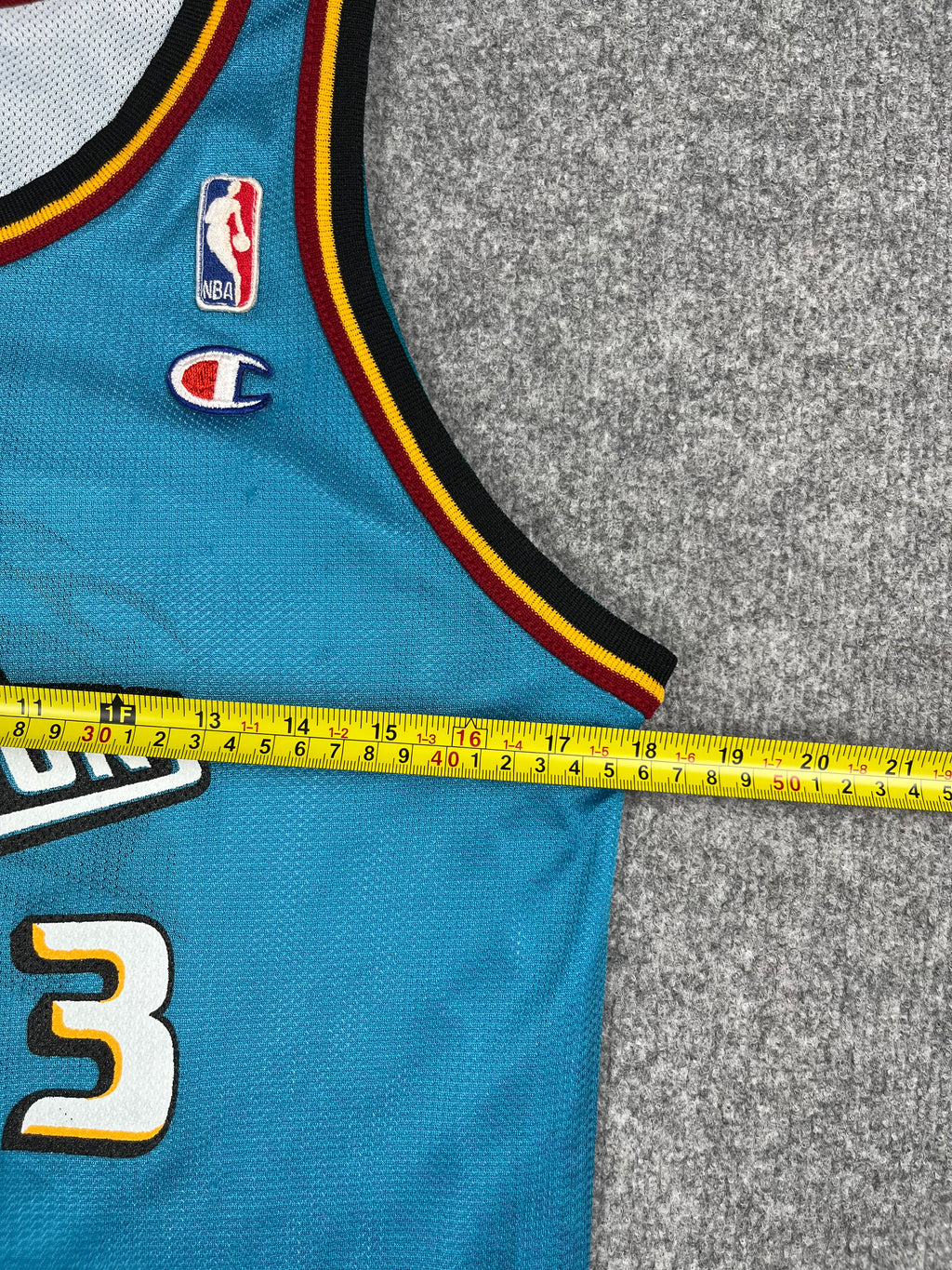Grant Hill #33 - Detroit Pistons réversible 1997-2000 - Champion (XS) - Maillot NBA