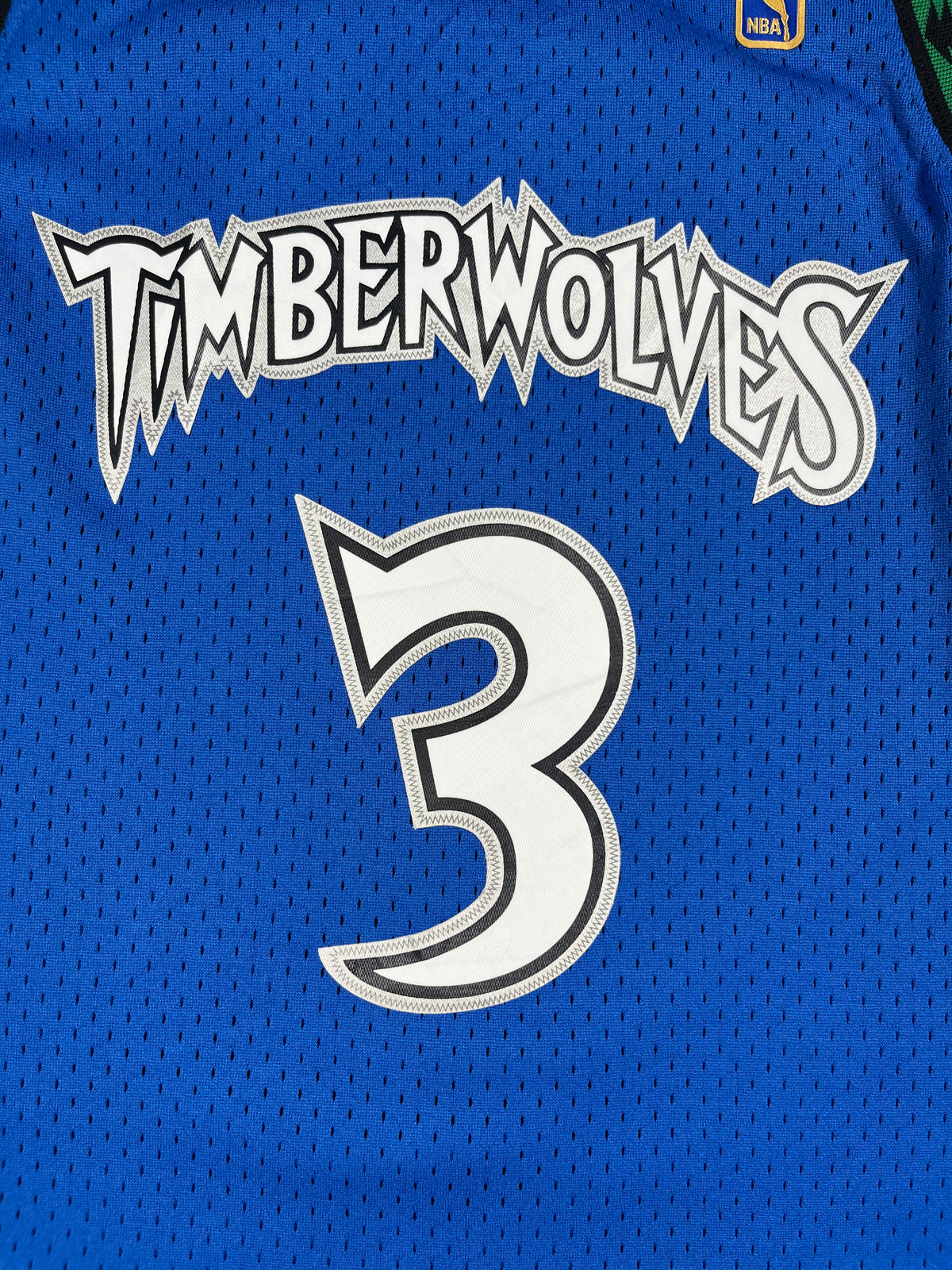 Stephon Marbury #3 - Minnesota Timberwolves Away 1997-1999 - Mitchell & Ness (S) - Maillot NBA