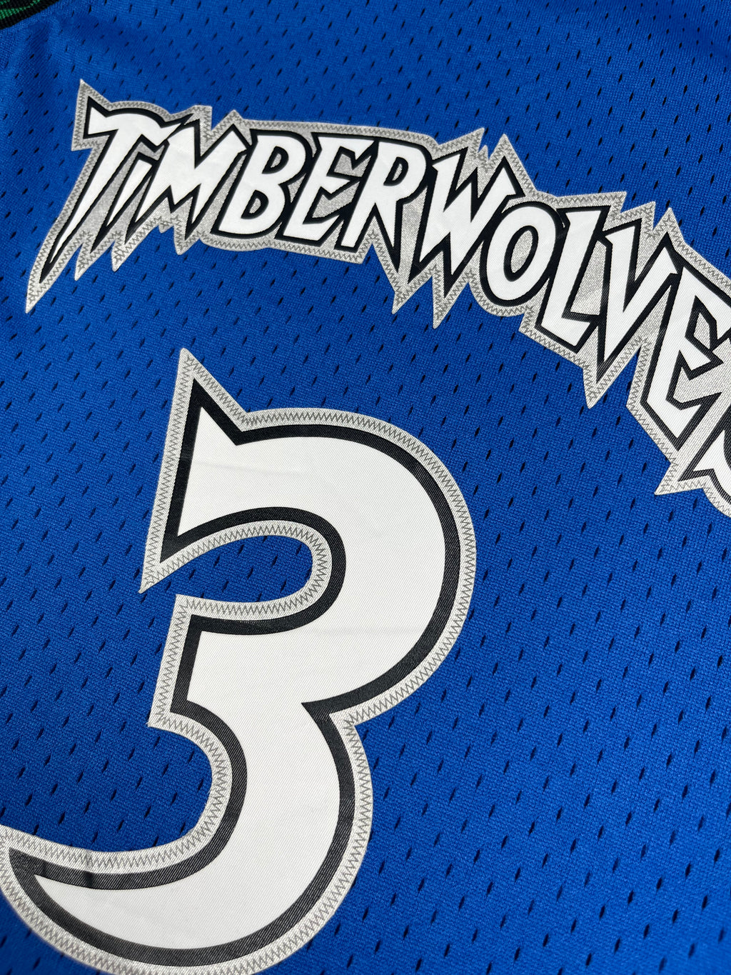 Stephon Marbury #3 - Minnesota Timberwolves Away 1997-1999 - Mitchell & Ness (S) - Maillot NBA