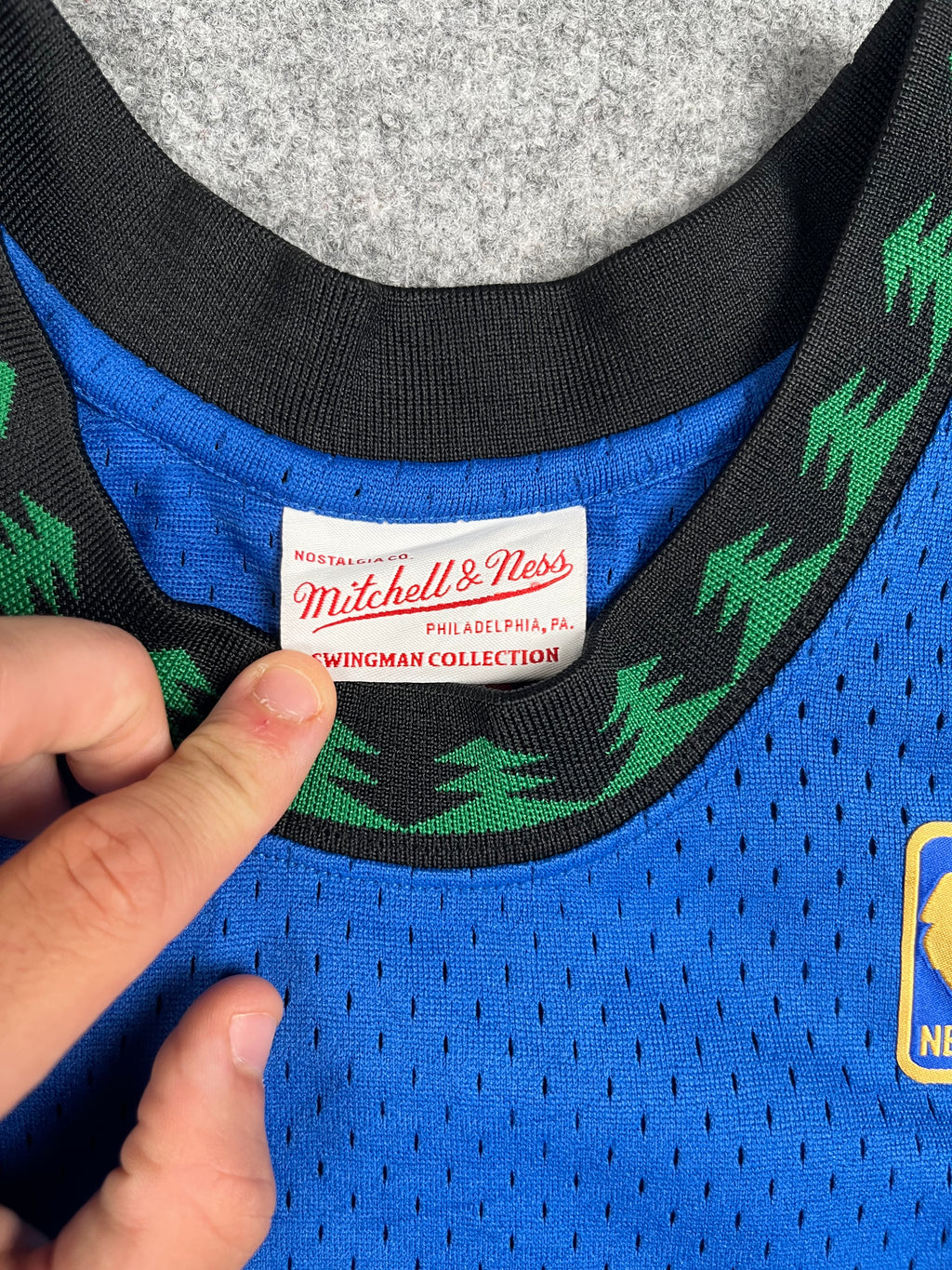Stephon Marbury #3 - Minnesota Timberwolves Away 1997-1999 - Mitchell & Ness (S) - Maillot NBA