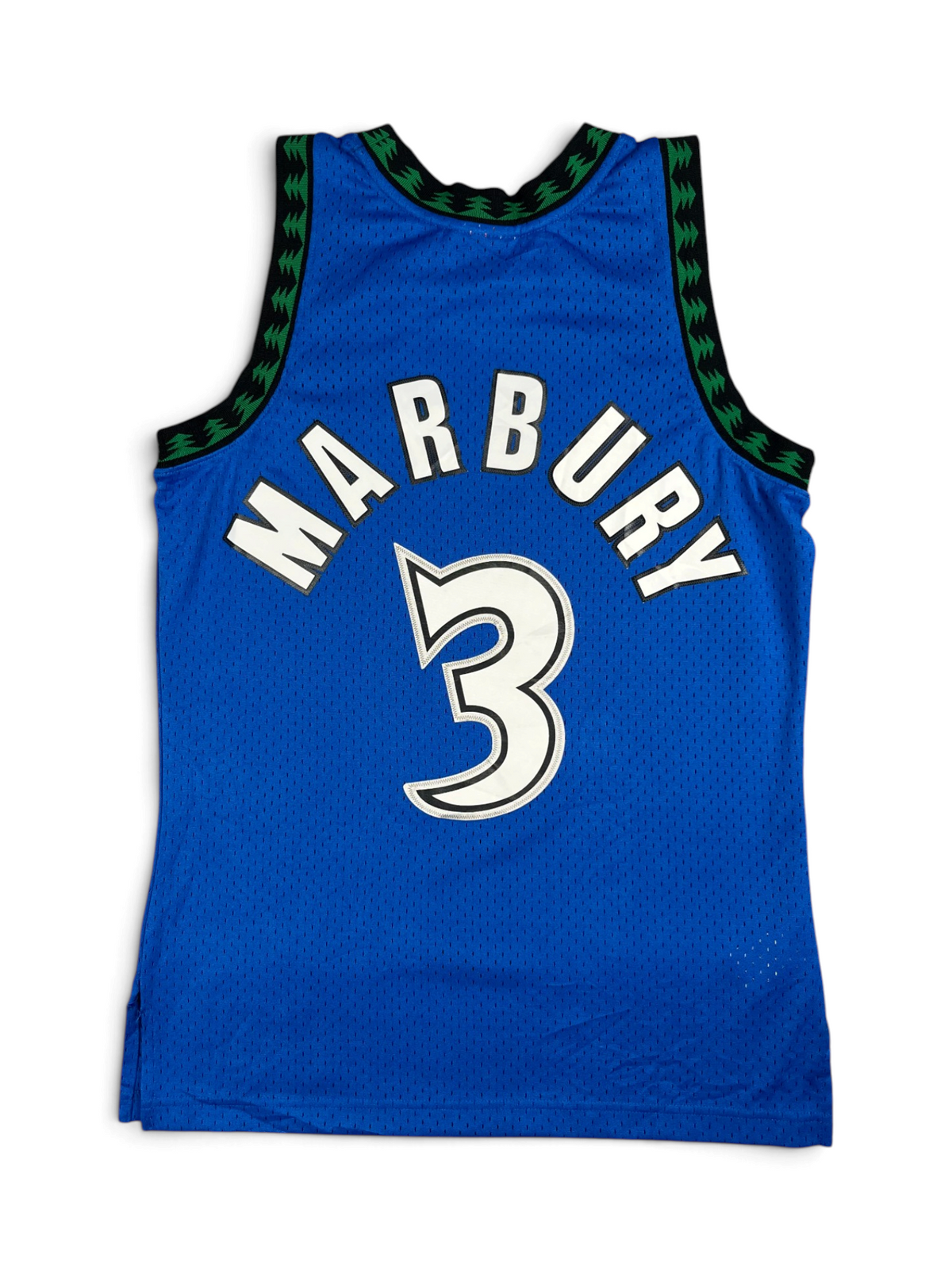 Stephon Marbury #3 - Minnesota Timberwolves Away 1997-1999 - Mitchell & Ness (S) - Maillot NBA