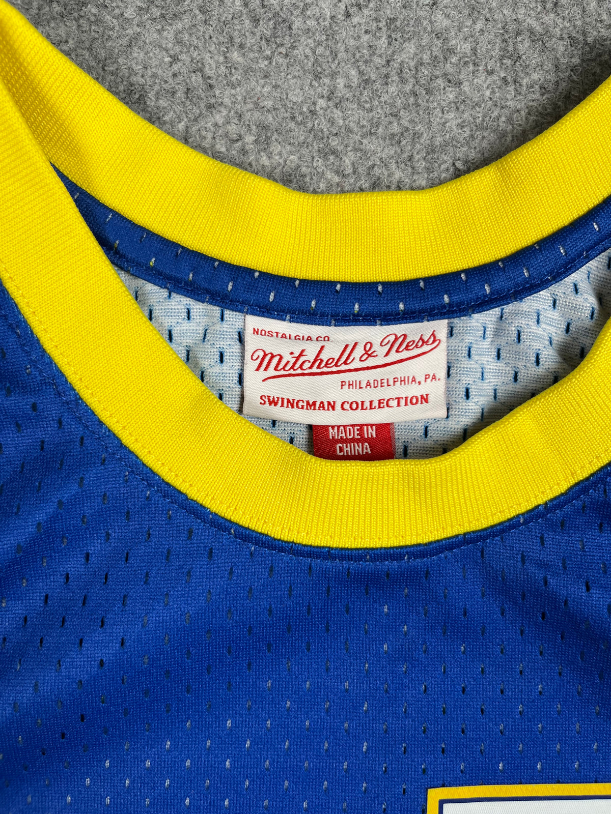 Dikembe Mutombo #55 - Denver Nuggets Away 1992-1993 - Mitchell & Ness (S) - Maillot NBA