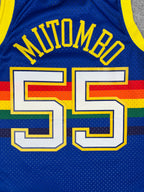 Dikembe Mutombo #55 - Denver Nuggets Away 1992-1993 - Mitchell & Ness (S) - Maillot NBA