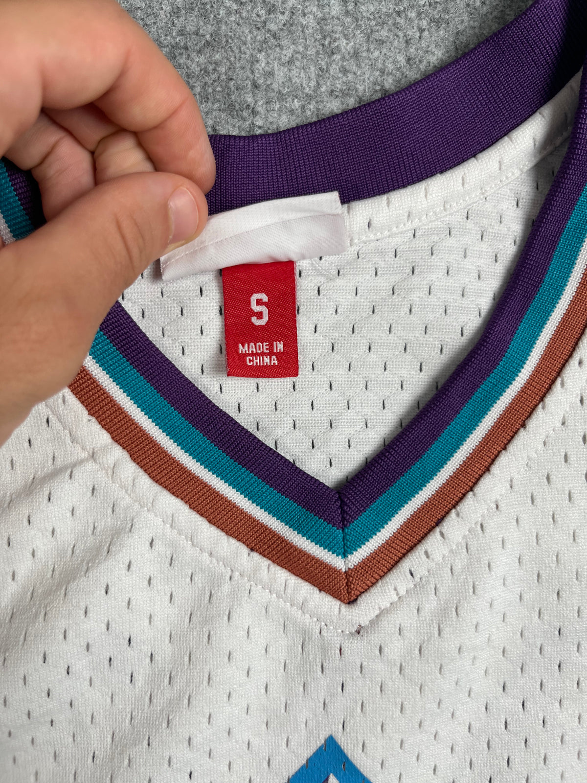 Karl Malone #32 - Utah Jazz Home 1996-1997 - Mitchell & Ness (S) - Maillot NBA