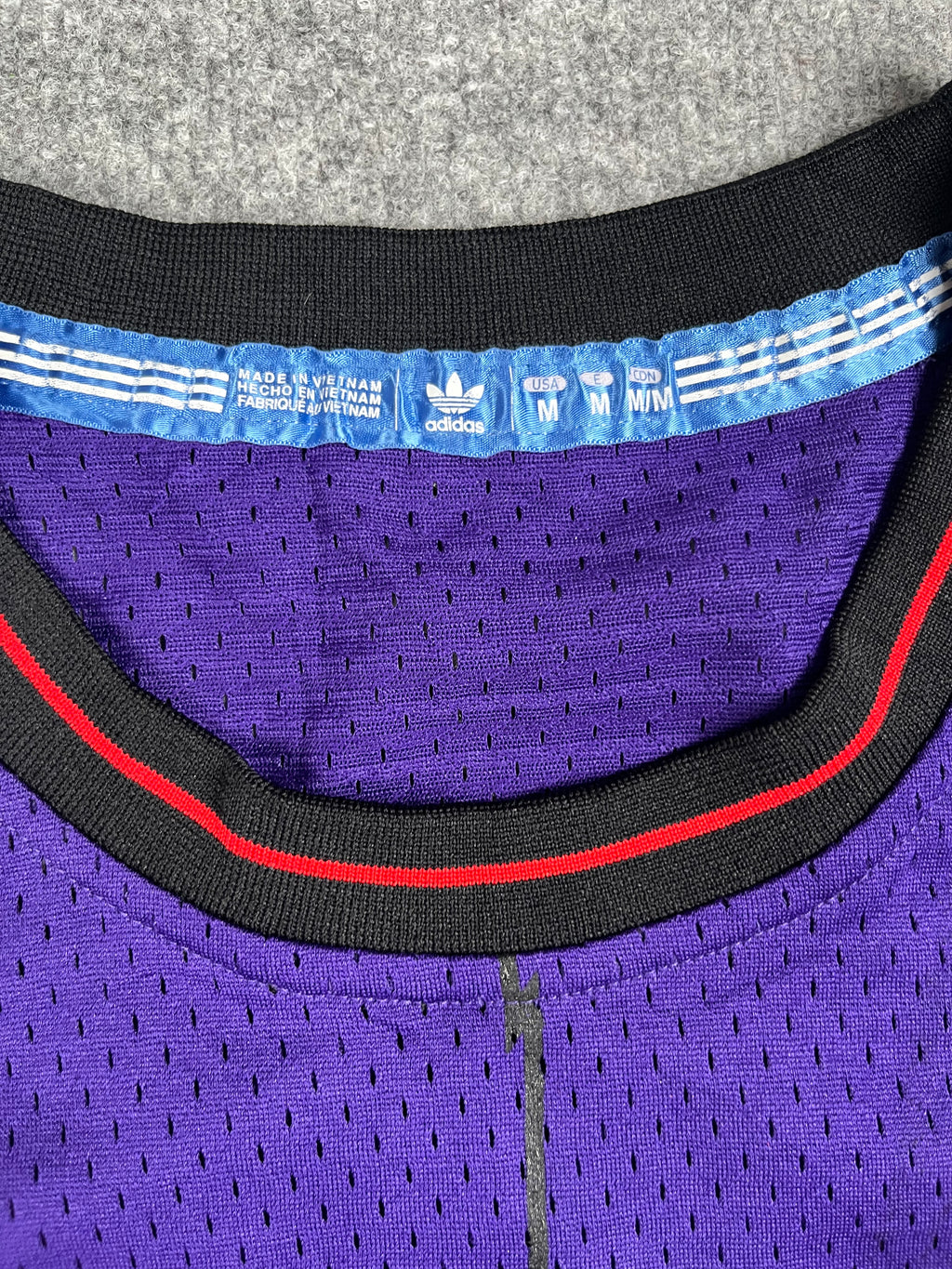 Marcus Camby #21 - Toronto Raptors Away 1997-1998 - Adidas Soul Swingman (M) - Maillot NBA