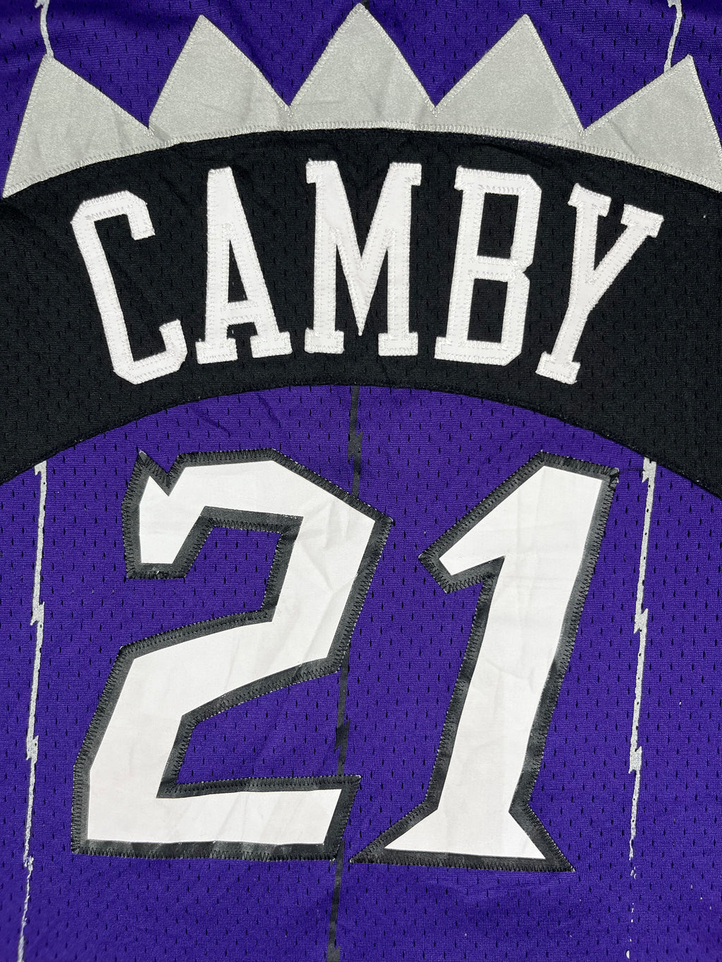 Marcus Camby #21 - Toronto Raptors Away 1997-1998 - Adidas Soul Swingman (M) - Maillot NBA