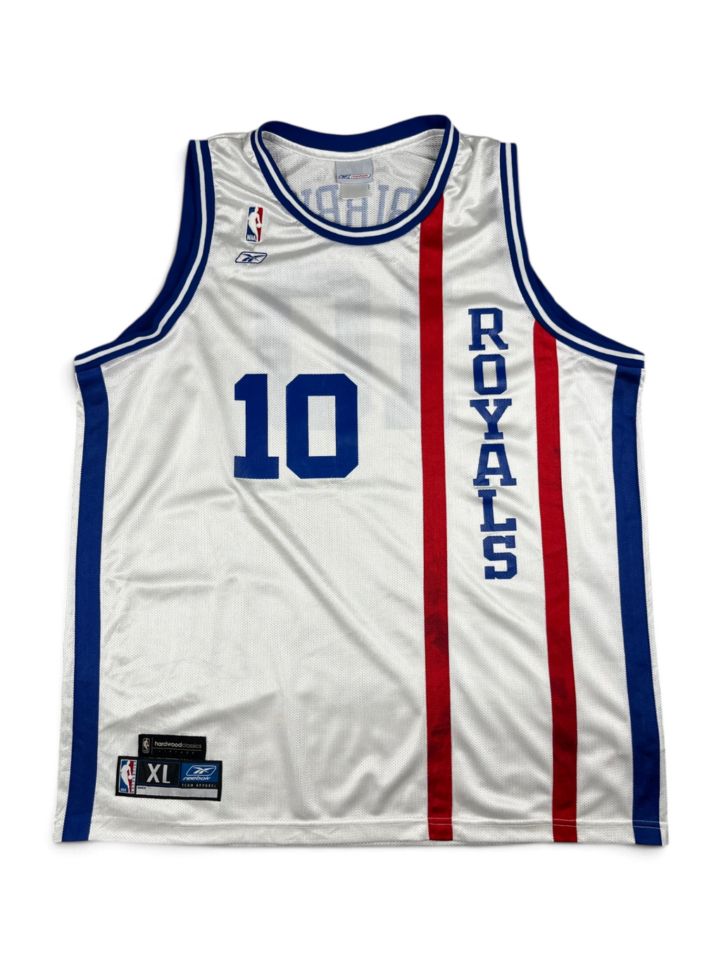Mike Bibby #10 - Sacramento Kings Throwback 2003-2006 - Reebok Throwback (XL) - Maillot NBA