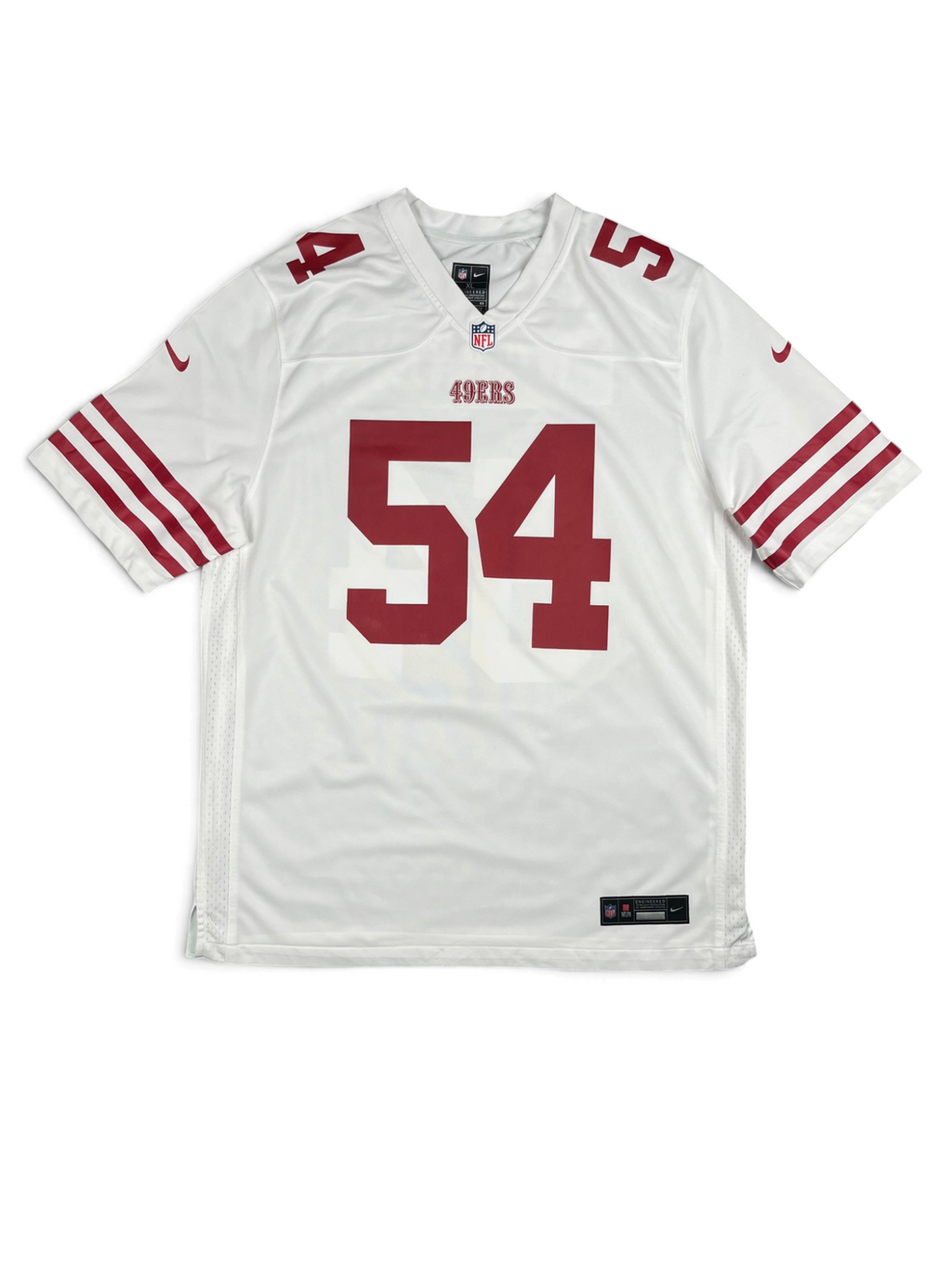 Fred Warner #54 - San Francisco 49ers Away 2019-2026 - Nike (XL) - Maillot NFL