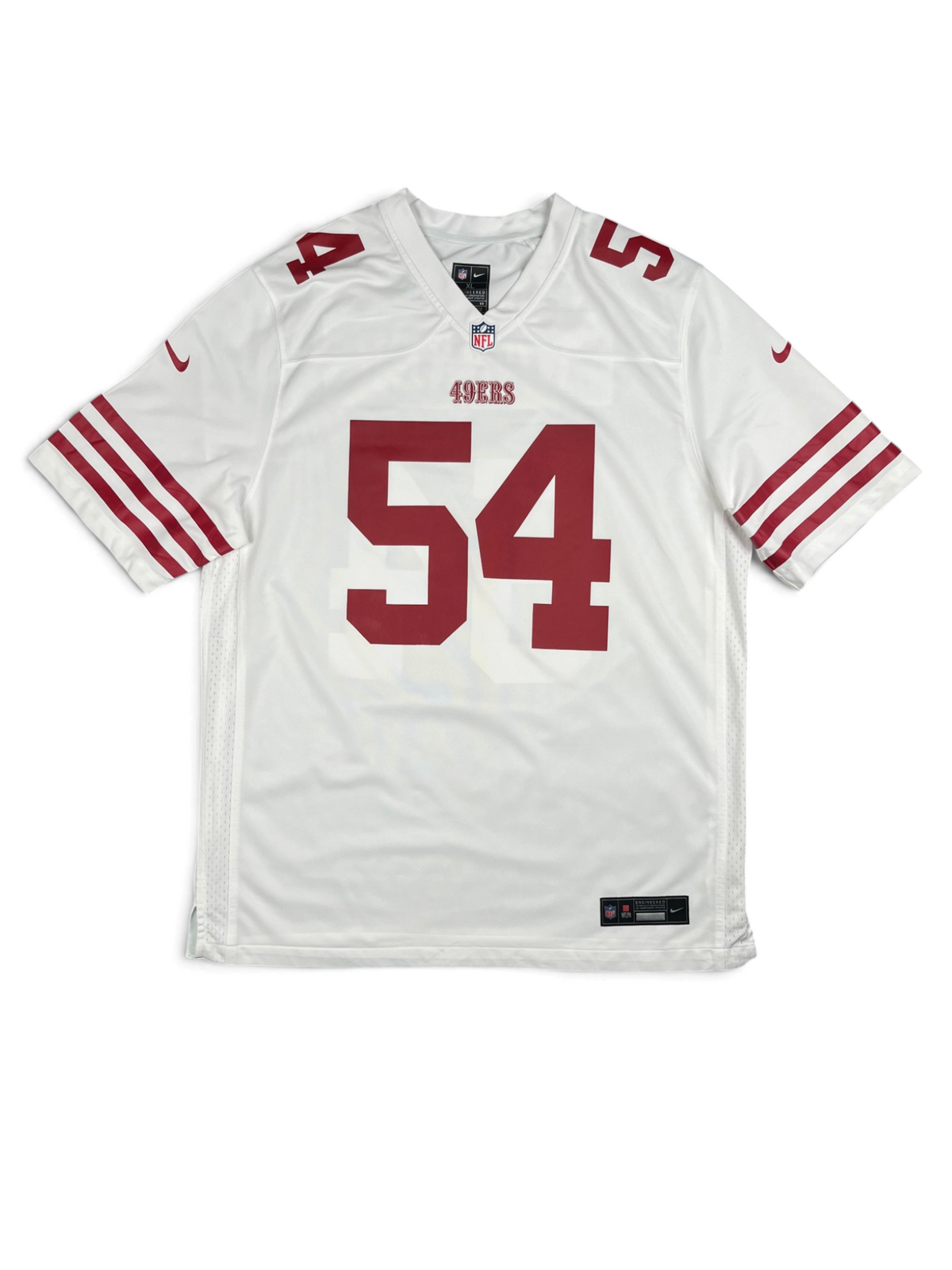 Fred Warner #54 - San Francisco 49ers Away 2019-2026 - Nike (XL) - Maillot NFL