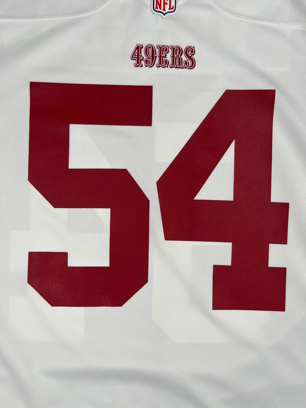 Fred Warner #54 - San Francisco 49ers Away 2019-2026 - Nike (XL) - Maillot NFL