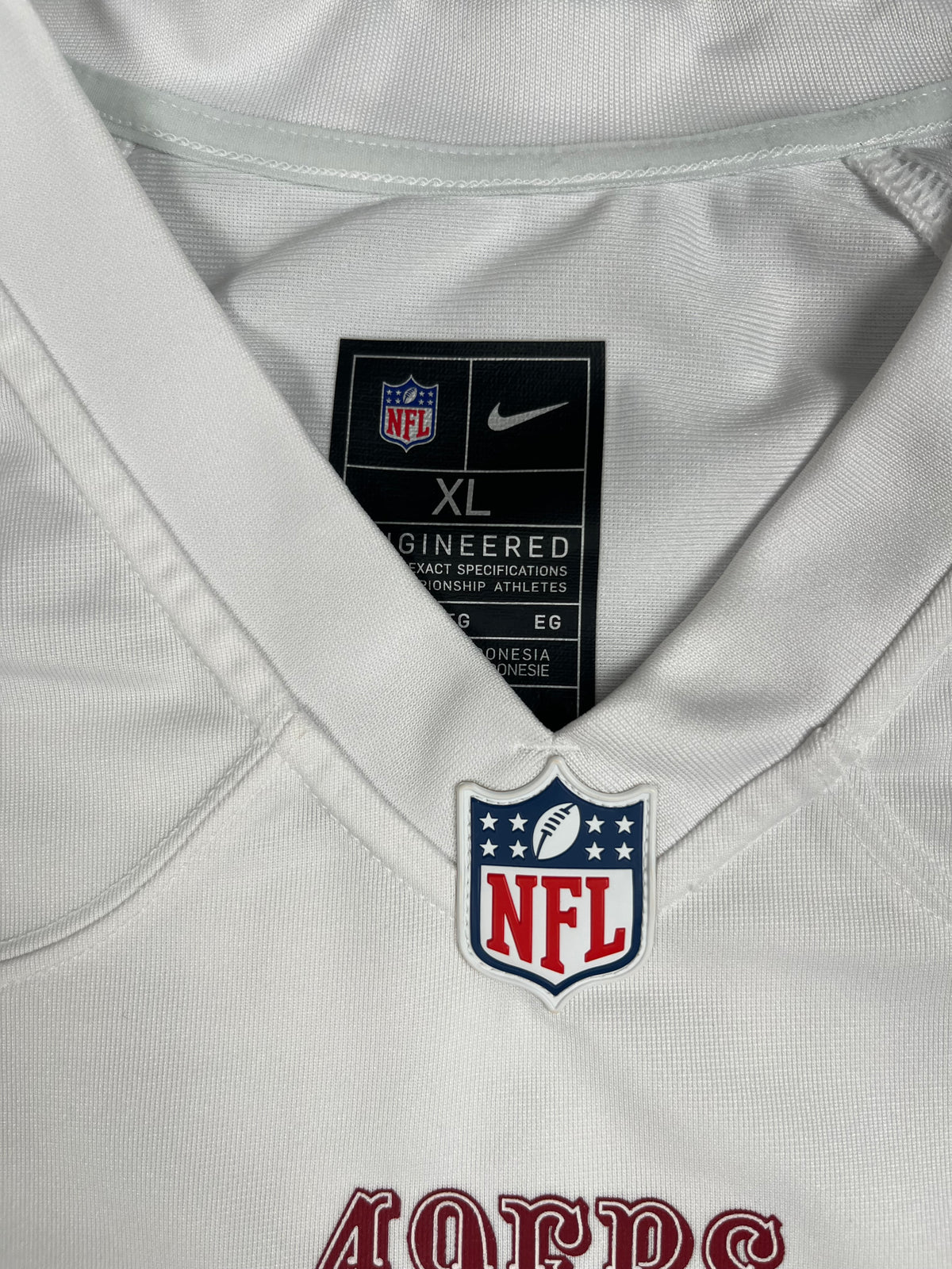 Fred Warner #54 - San Francisco 49ers Away 2019-2026 - Nike (XL) - Maillot NFL