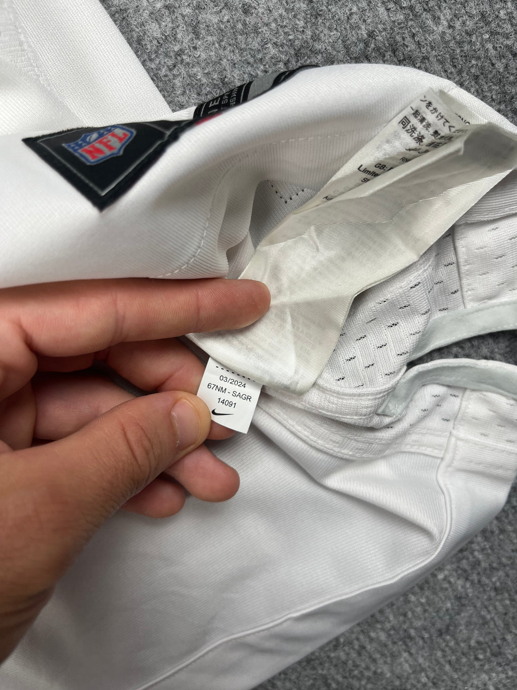 Fred Warner #54 - San Francisco 49ers Away 2019-2026 - Nike (XL) - Maillot NFL