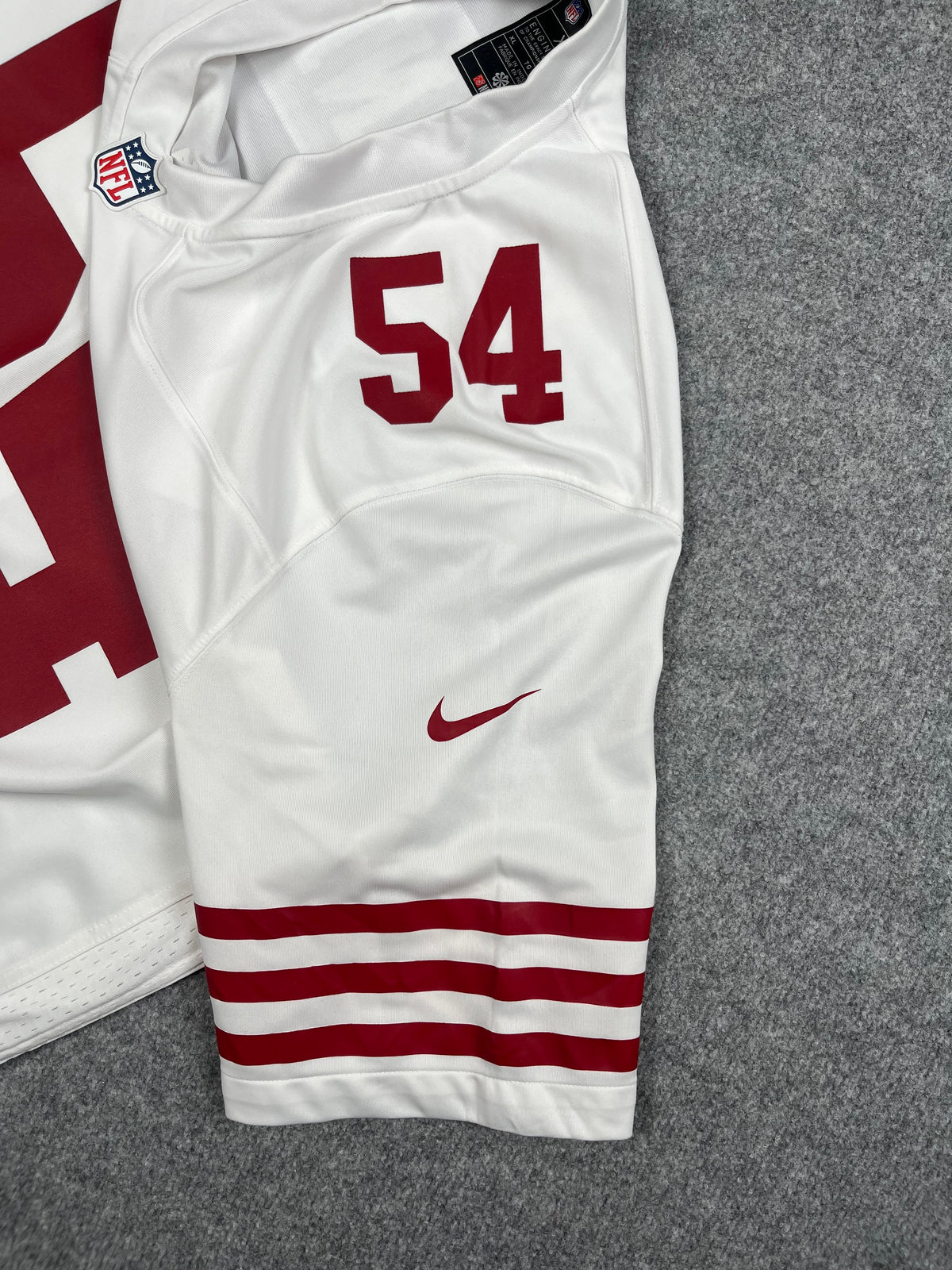 Fred Warner #54 - San Francisco 49ers Away 2019-2026 - Nike (XL) - Maillot NFL