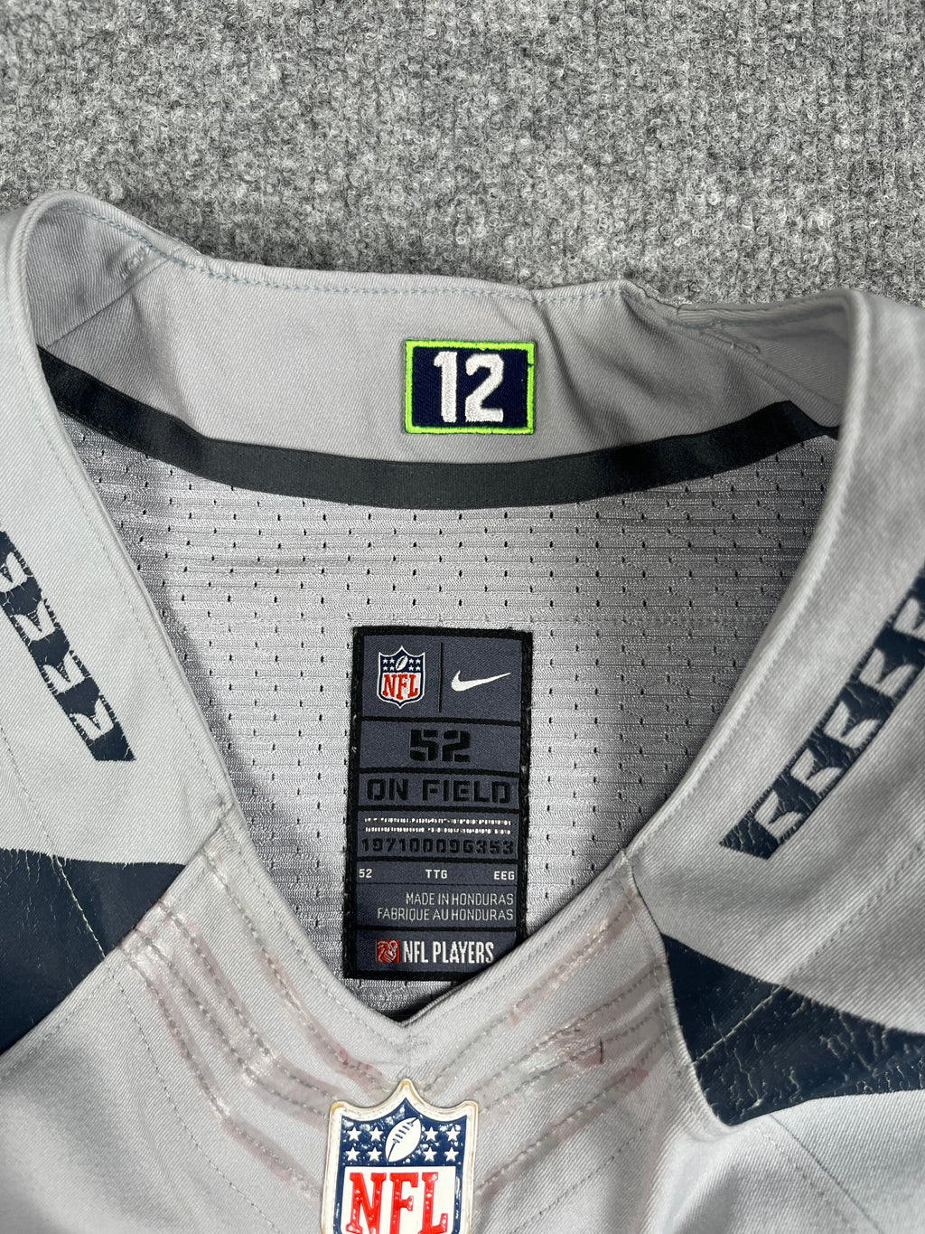 Earl Thomas #29 - Seattle Seahawks Alternate 2012-2016 - Nike Elite (XXL/52) - Maillot NFL