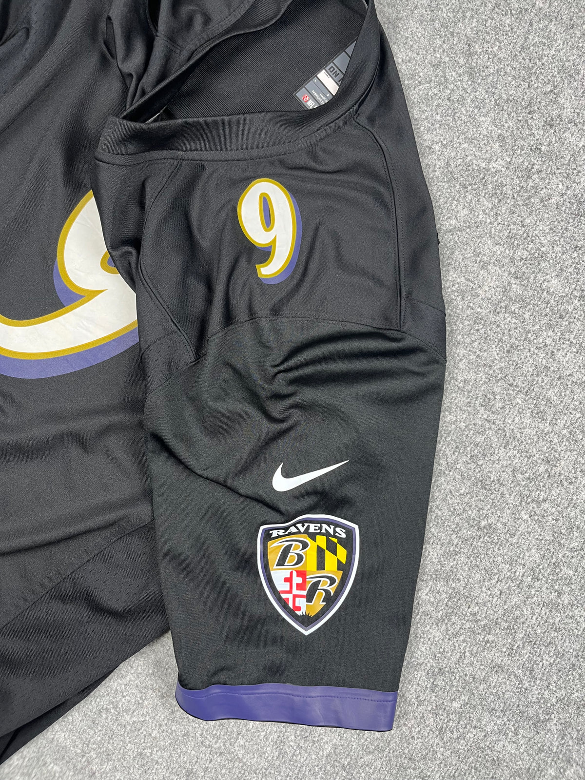 Justin Tucker #9 - Baltimore Ravens Alternate 2012-2024 - Nike (L) - Maillot NFL