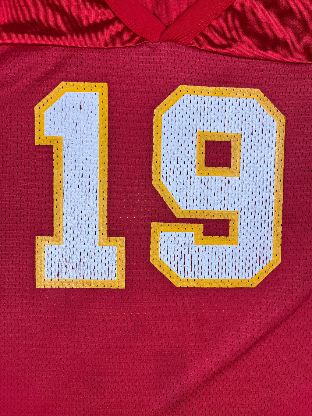 Joe Montana #19 - Kansas City Chiefs Away 1993-1994 - Wilson (S) - Maillot NFL