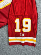 Joe Montana #19 - Kansas City Chiefs Away 1993-1994 - Wilson (S) - Maillot NFL