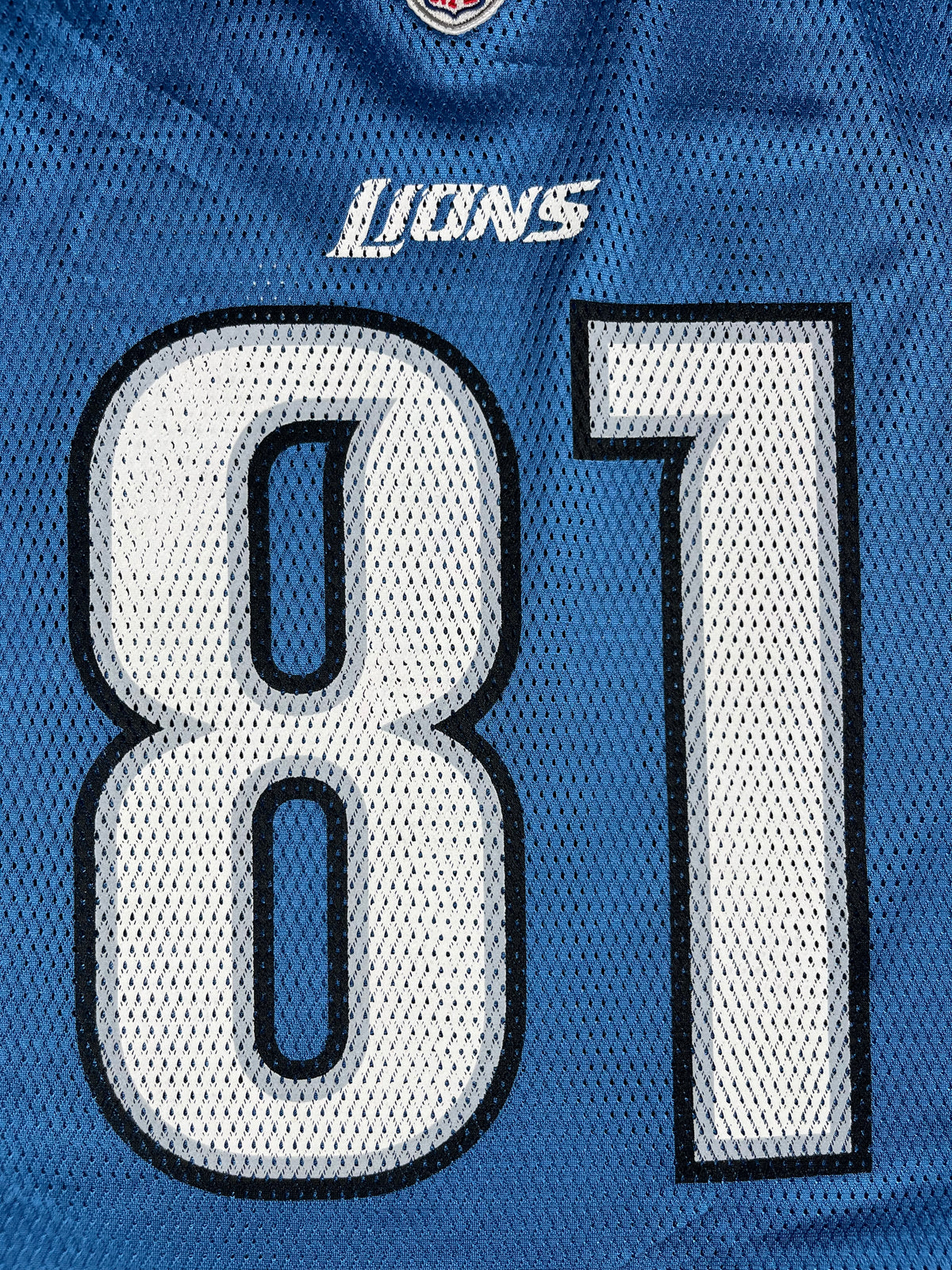 Calvin "Megatron" Johnson #81 - Detroit Lions Home 2007-2011 - Reebok (XXL) - Maillot NFL