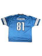 Calvin "Megatron" Johnson #81 - Detroit Lions Home 2007-2011 - Reebok (XXL) - Maillot NFL