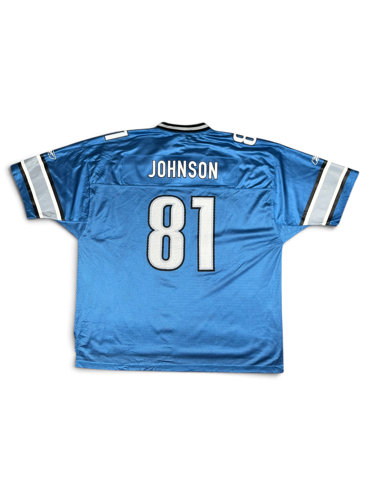 Calvin "Megatron" Johnson #81 - Detroit Lions Home 2007-2011 - Reebok (XXL) - Maillot NFL