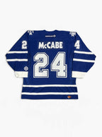 Bryan McCabe #24 - Toronto Maple Leafs Away 2000-2004 - Koho (L) - Maillot NHL