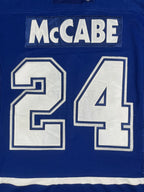 Bryan McCabe #24 - Toronto Maple Leafs Away 2000-2004 - Koho (L) - Maillot NHL