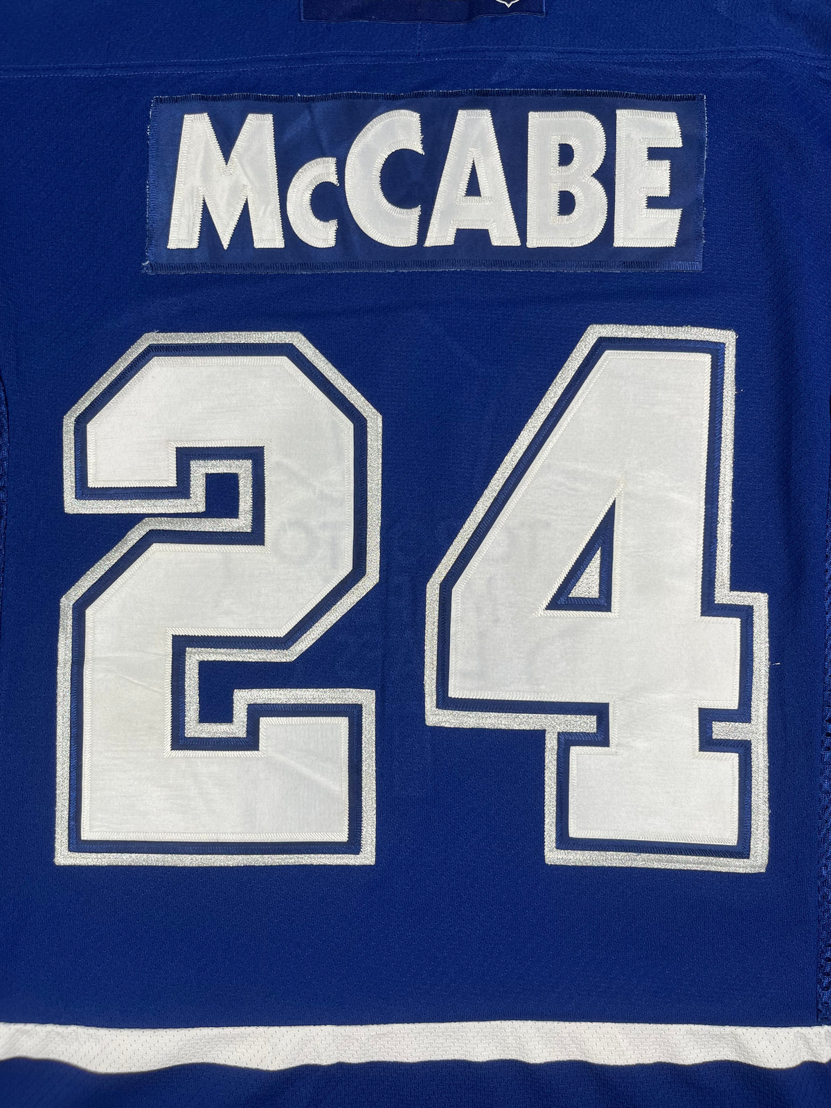 Bryan McCabe #24 - Toronto Maple Leafs Away 2000-2004 - Koho (L) - Maillot NHL