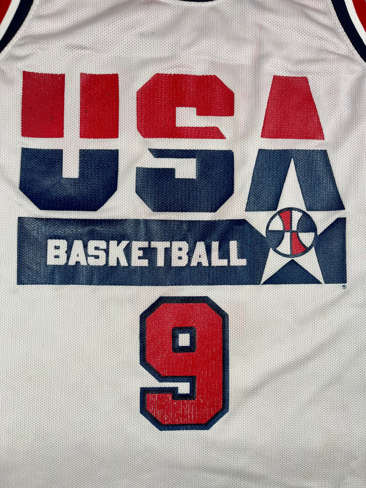 Michael Jordan #9 - Team USA Home J.O 1992 - Champion (M) - Maillot NBA