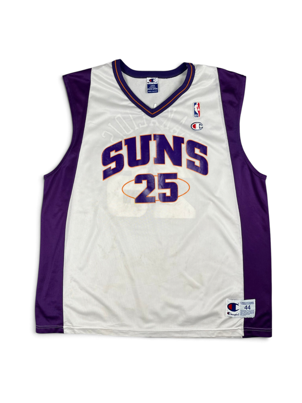 Jake Tsakalidis #25 - Phoenix Suns Home 2001-2003 - Champion (L) - Maillot NBA