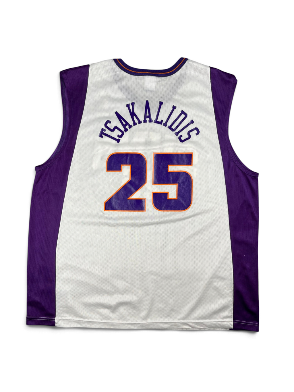 Jake Tsakalidis #25 - Phoenix Suns Home 2001-2003 - Champion (L) - Maillot NBA
