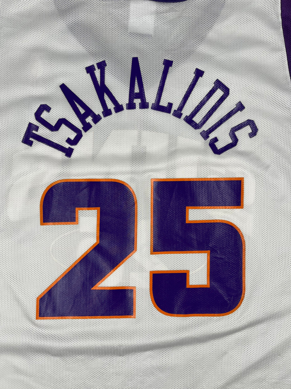 Jake Tsakalidis #25 - Phoenix Suns Home 2001-2003 - Champion (L) - Maillot NBA
