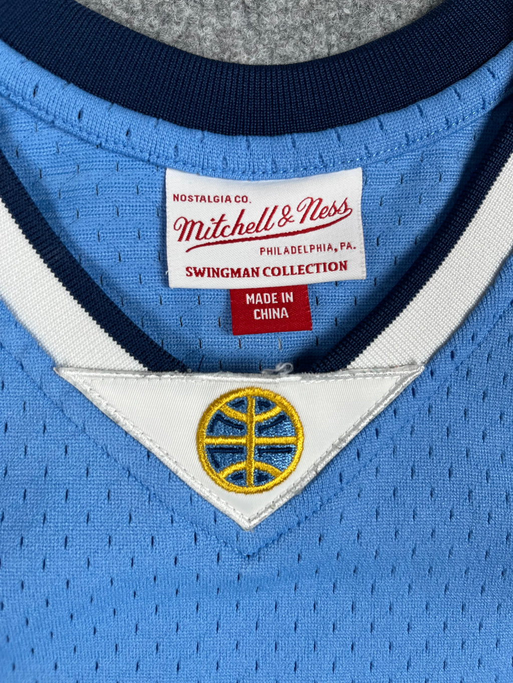 Nikola Jokic #15 - Denver Nuggets Away 2016-2017 - Mitchell & Ness (M) - Maillot NBA