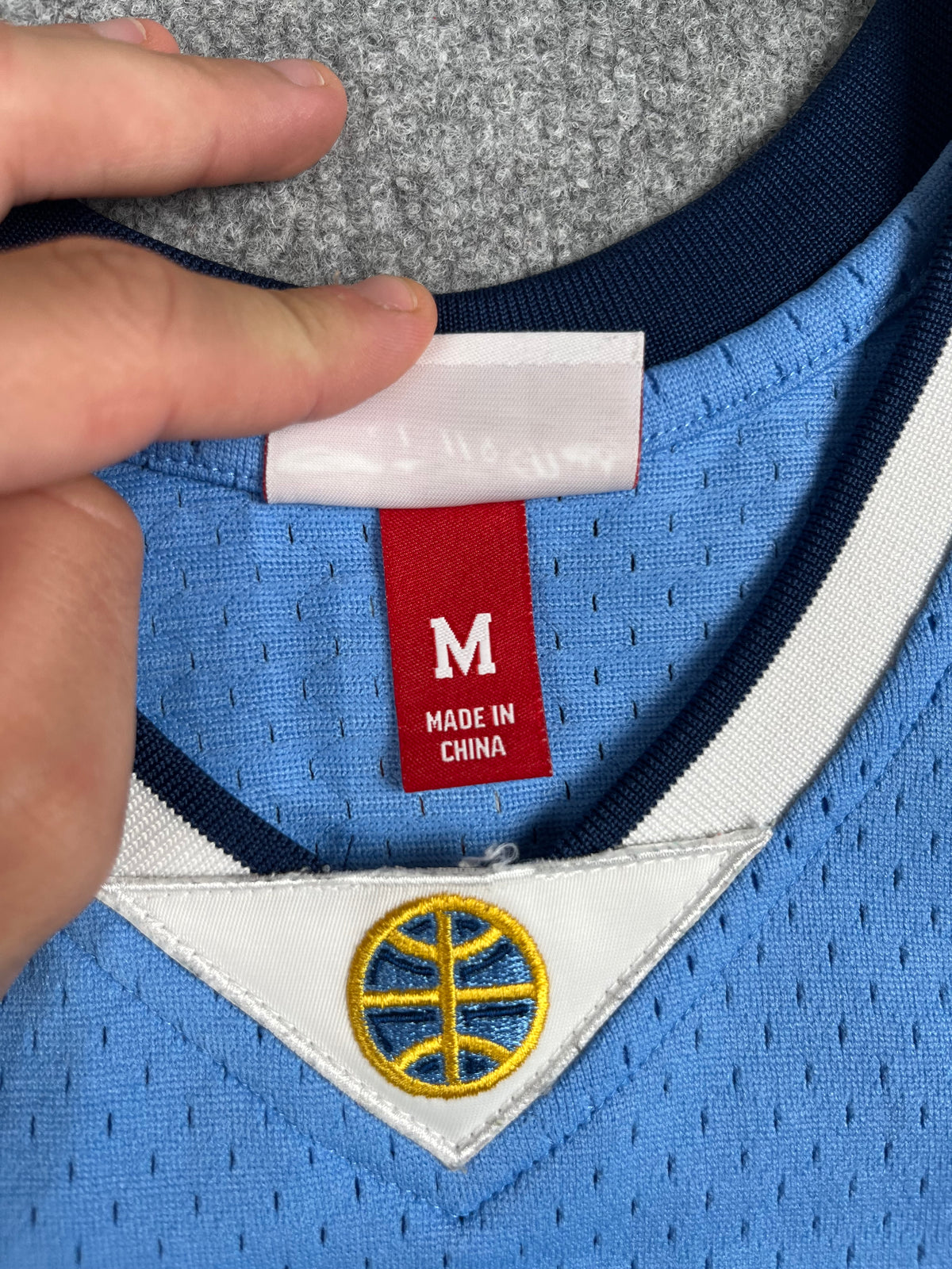 Nikola Jokic #15 - Denver Nuggets Away 2016-2017 - Mitchell & Ness (M) - Maillot NBA